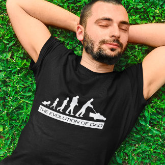 Utvecklingen i Pappa - Fars dag T Shirt