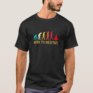Utvecklingsgrafik Meditating Meditation Relaxation T Shirt