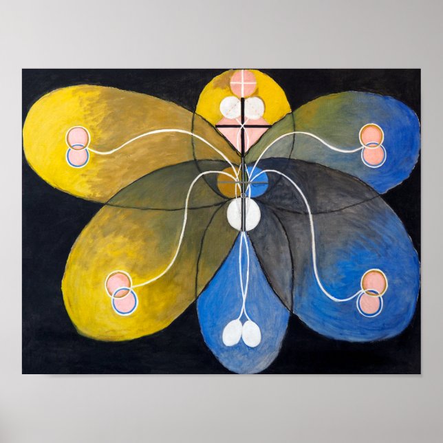 Utvecklingsnummer 9 | Hilma af Klint | Poster (Framsidan)
