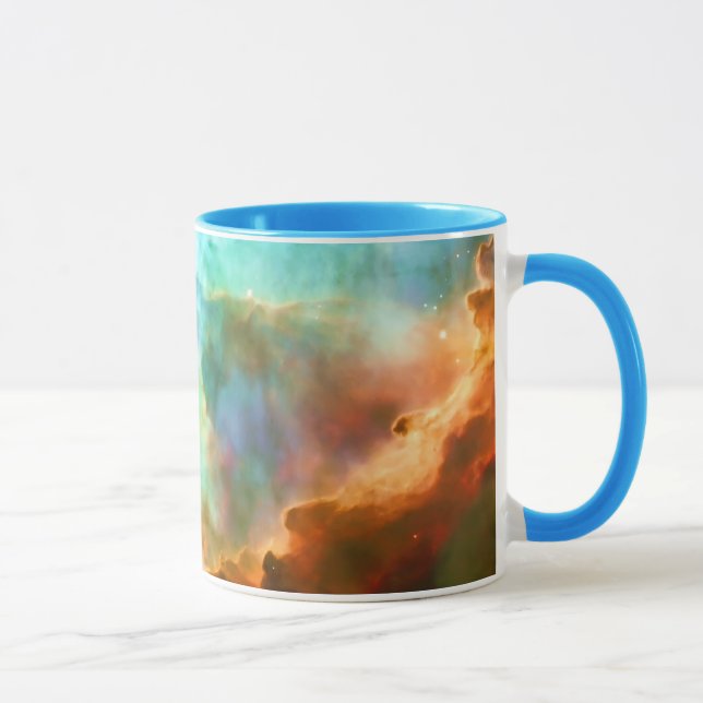 Utvidgad region i Omega Nebula Mugg (Höger)