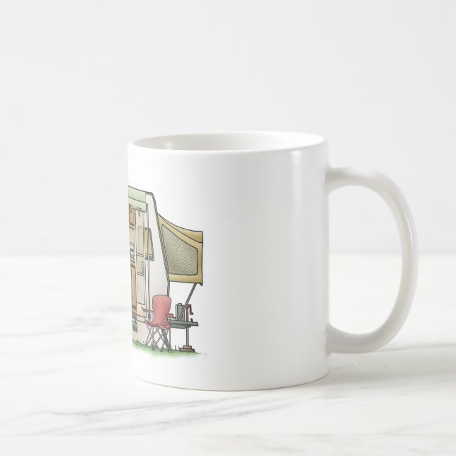 Utvidgbar Hybred släpcampare Kaffemugg (Höger)