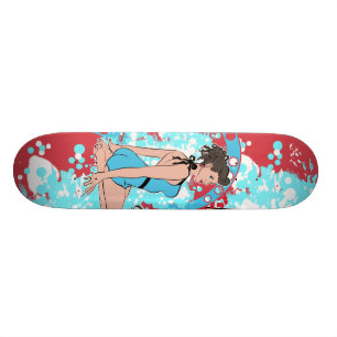 UtvikningsbildSkateboard Old School Skateboard Bräda 21,6 Cm