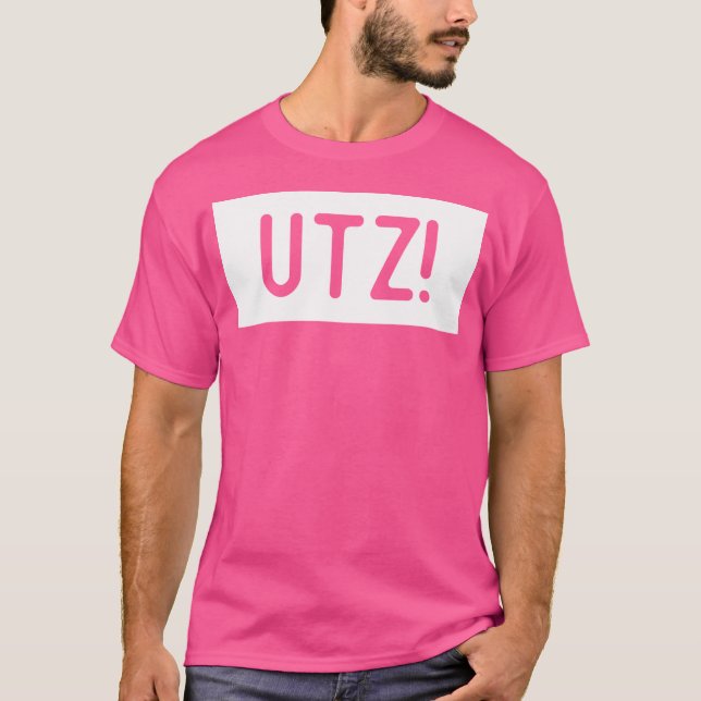 Utz Utz Hardcore Techno Festival Rave Utz T Shirt (Framsida)