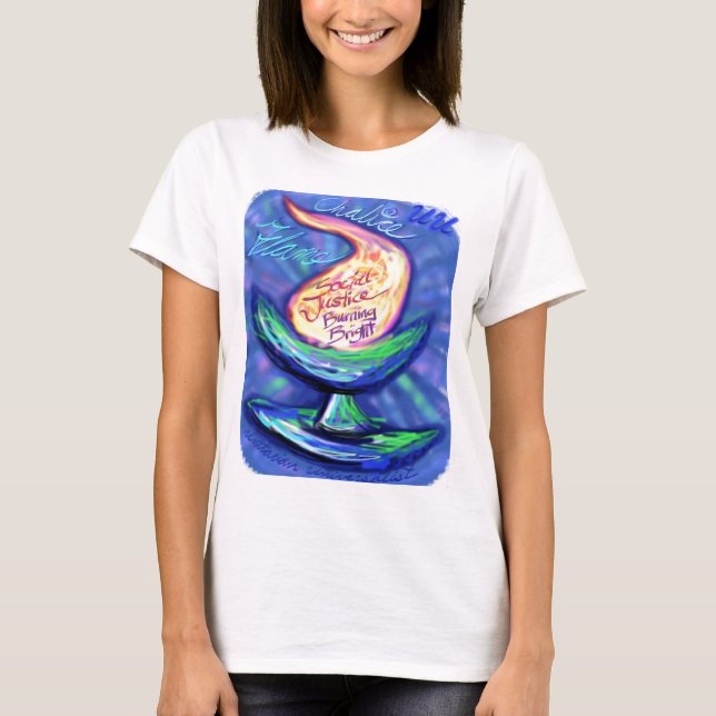 UU Chalice.jpg T-shirt (Framsida)