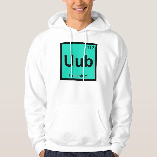 Uub - Ununbium kemi periodiska systemet element Sweatshirt (Framsida)