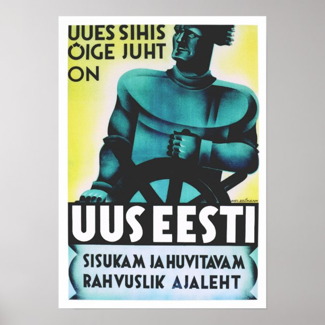 Uus Eesti Poster (Framsidan)