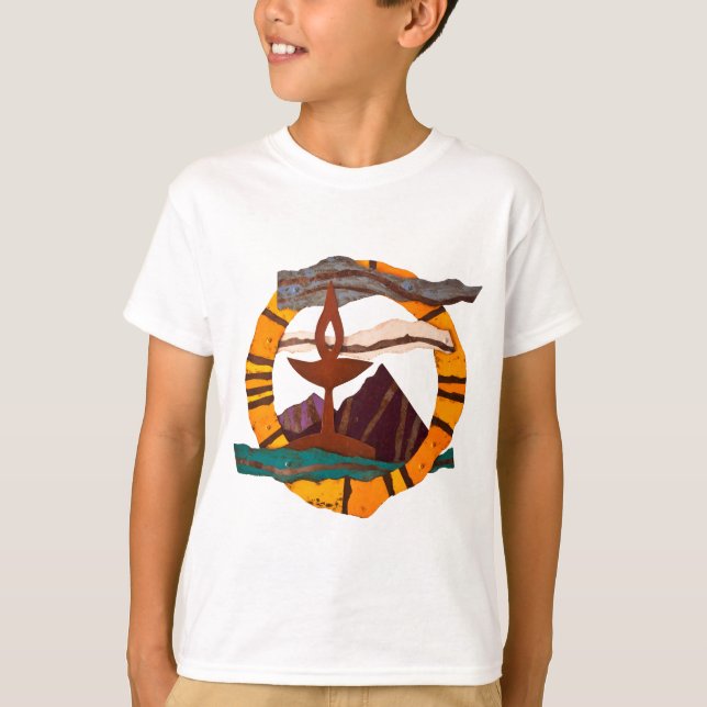 UUSS-bägare, Universalist Unitarian, UU, bägare, T Shirt (Framsida)