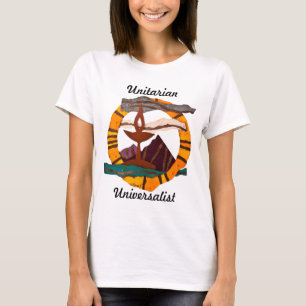 UUSS-bägare, Universalist Unitarian, UU, t-skjort T-shirt