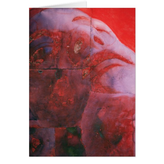 UV huvud 2001 Hälsningskort (Framsidan)