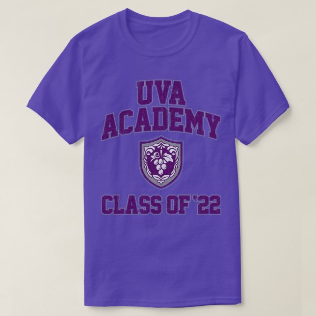 Uva Academy Class of 22 Variant T Shirt (Design framsida)