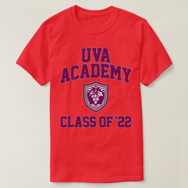 Uva Academy Class of 22 Variant T Shirt (Design framsida)