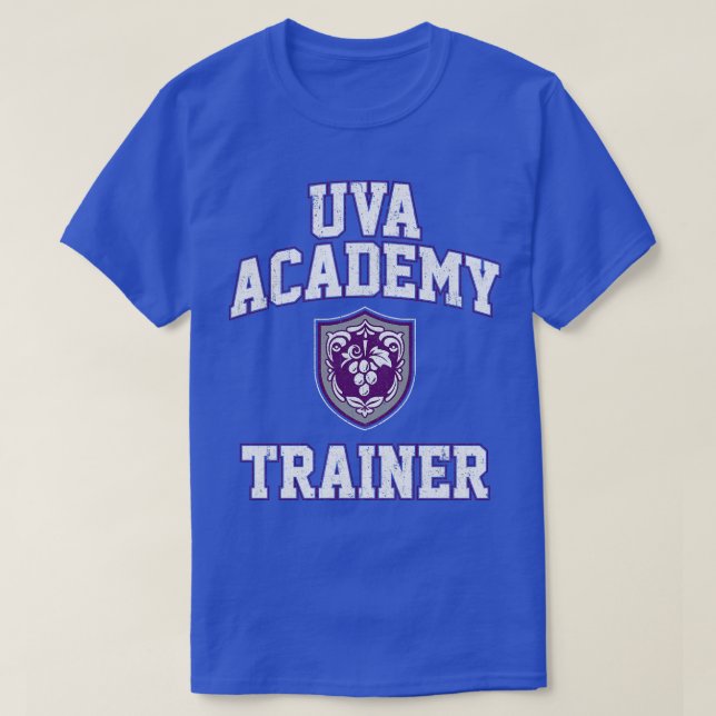 Uva Academy Trainer T Shirt (Design framsida)
