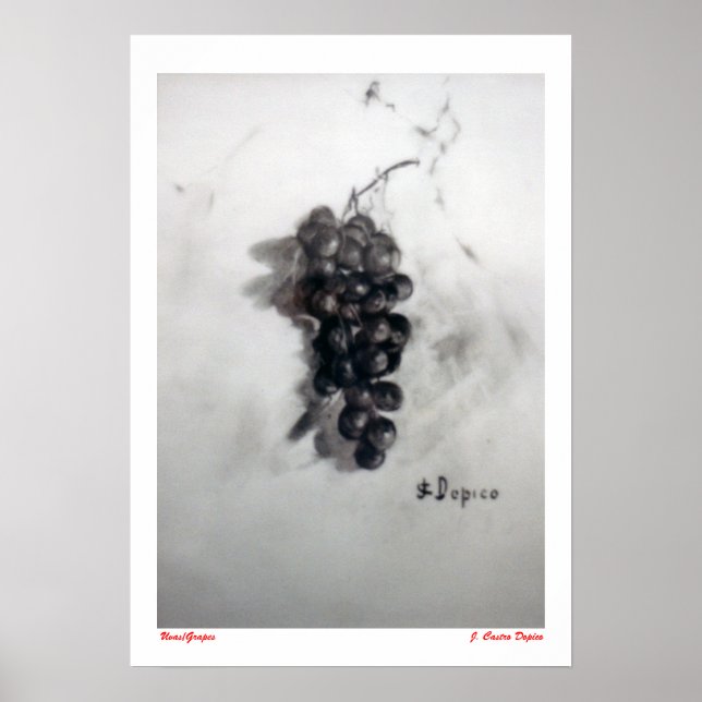 Uvas/grafik Poster (Framsidan)