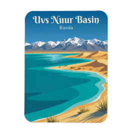 Uvs Nuur Basin nationalpark Ryssland Magnet