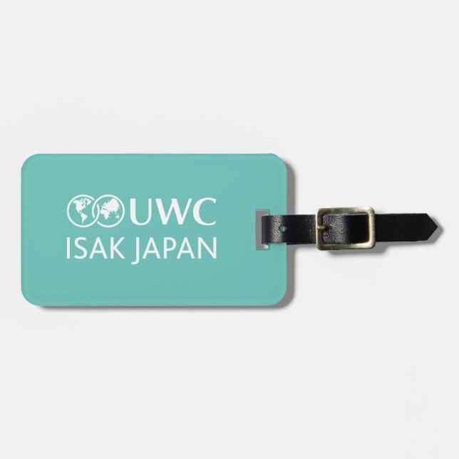 UWC ISAK Japan Luggage tag / ラゲッジタグ Bagagebricka (Horisontell Framsida)