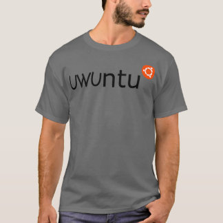 Uwuntu kawaii ubuntu t shirt