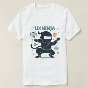 Ux Ninja Funny Ui/Ux Designer's T Shirt
