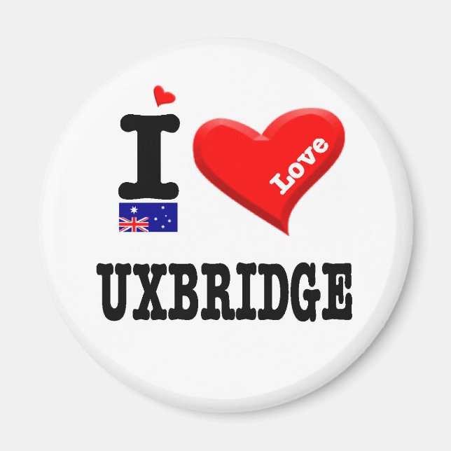 UXBRIDGE - I Kärlek Magnet (Framsidan)