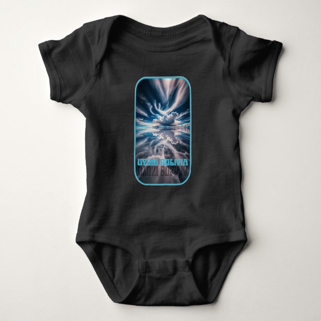 Uyuni Salt Flats Bolivia T Shirt (Framsida)