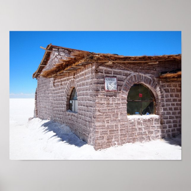 Uyuni salt hotell affisch (Framsidan)