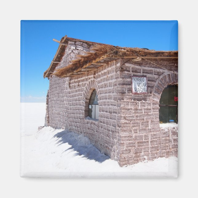 Uyuni salthyttjelagnet magnet (Framsidan)