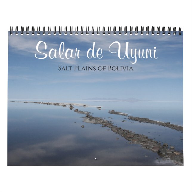 Uyuni-saltslätten Kalender (Omslag)