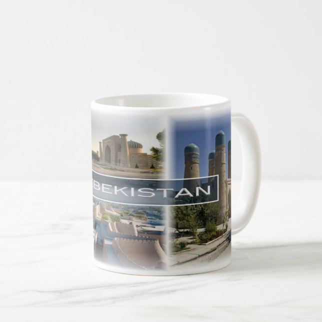 UZ Uzbekistan - Kaffemugg (Framsida höger)