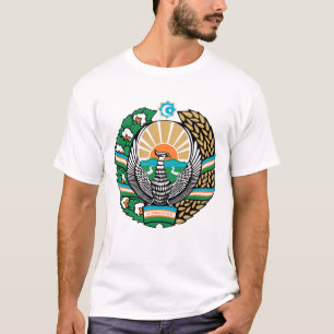 Uzbekisk emblemT-tröja Tröja