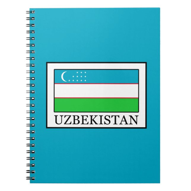 Uzbekistan Anteckningsbok (Framsidan)