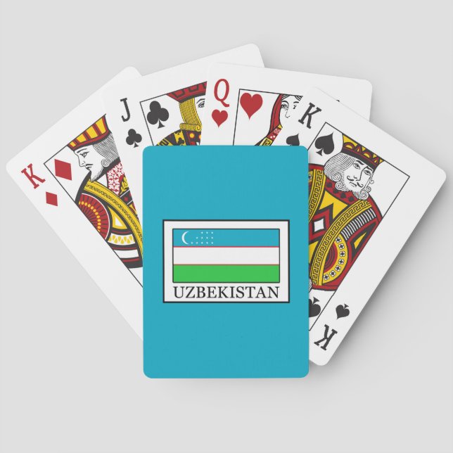 Uzbekistan Casinokort (Baksidan)