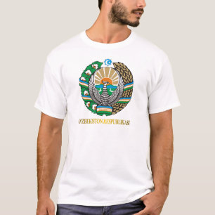 Uzbekistan COA-skjortor T-shirt