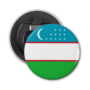 Uzbekistan-flagga Flasköppnare