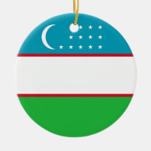 Uzbekistan-flagga