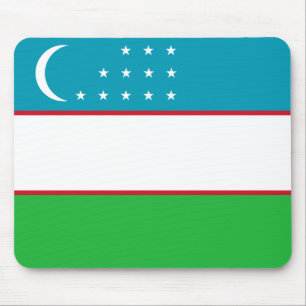 Uzbekistan-Flagga Musmatta