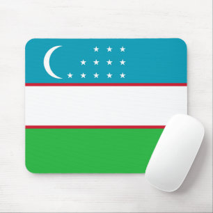 Uzbekistan-flagga Musmatta