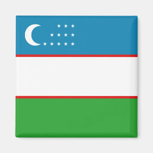 Uzbekistan flaggamagnet magnet