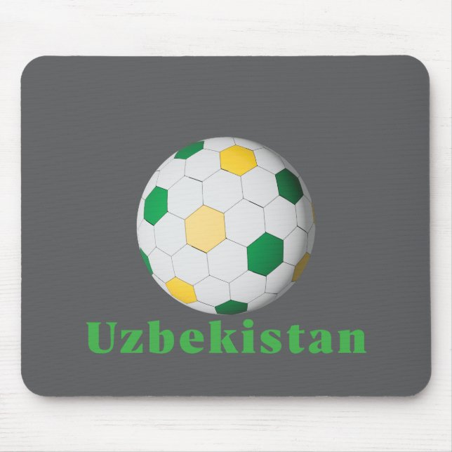 Uzbekistan Fotboll Musmatta (Framsidan)
