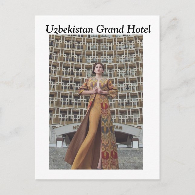 UZBEKISTAN HOTEL VYKORT (Framsida)