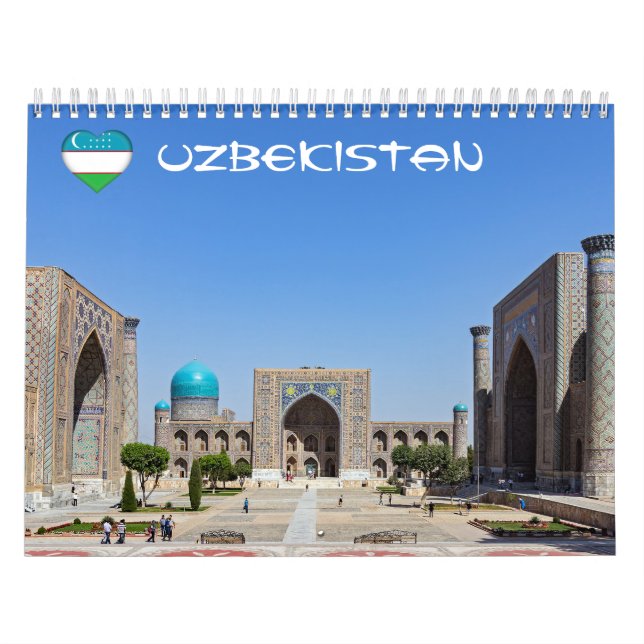 Uzbekistan Kalender (Omslag)