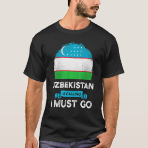 Uzbekistan kräver att jag måste åka uzbekis arv t shirt
