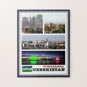 Uzbekistan - Mosaic - Pussel