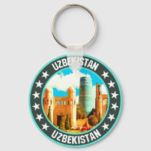 Uzbekistan Nyckelring
