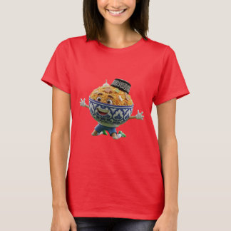 Uzbekistan Plov Food Soccer Mascot - Group K T Shirt
