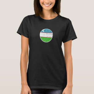 Uzbekistan Proud Uzbekistans Flagga 1 T Shirt
