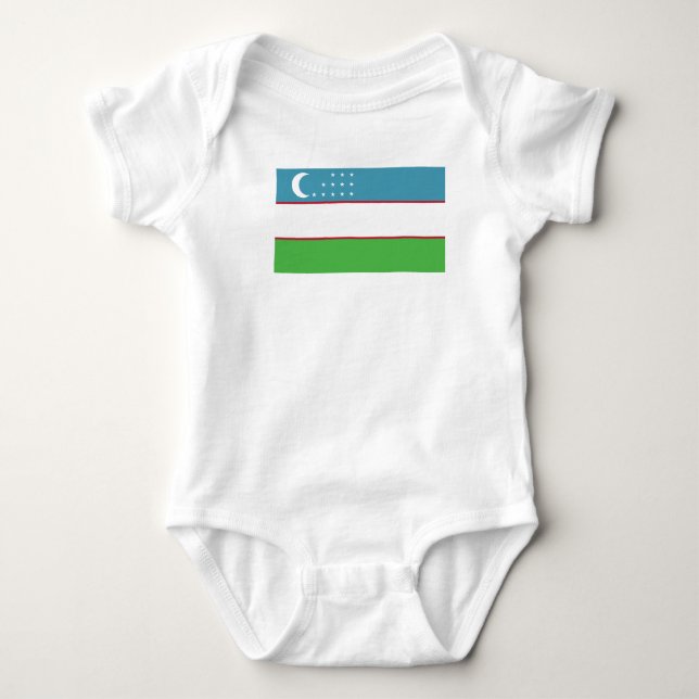 Uzbekistan T Shirt (Framsida)