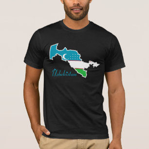 Uzbekistan T-tröja Tee