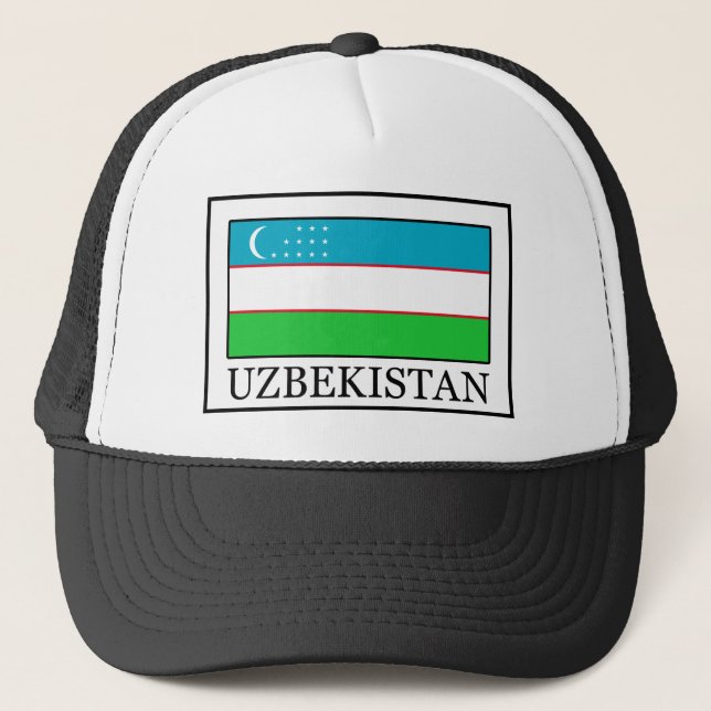 Uzbekistan Truckerkeps (Framsida)