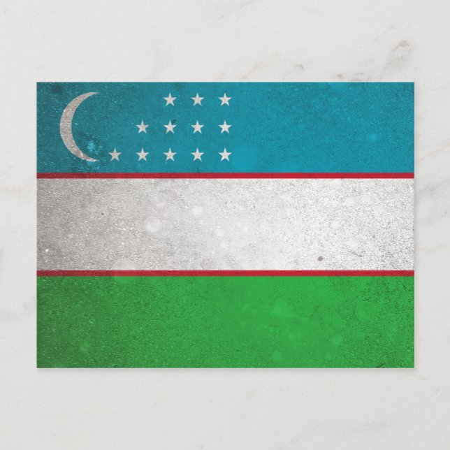 Uzbekistan Vykort (Framsida)