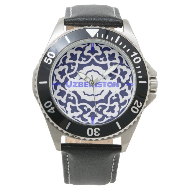 Uzbekistan Wrist Watch Armbandsur (Framsida)