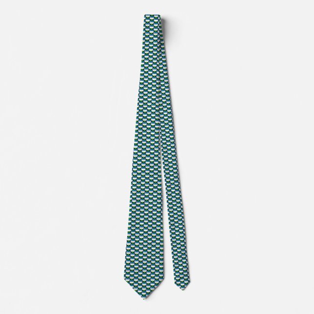Uzbekistans Hearts Tie Slips (Framsida)